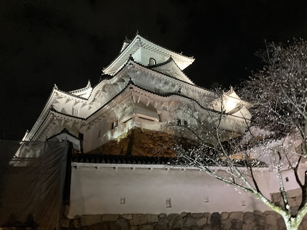 姫路城ライトアップ