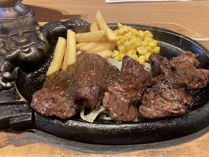 ブロンコビリー　ハラミステーキハラミランチ