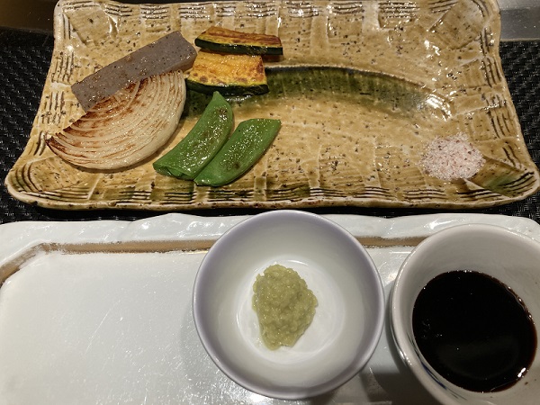 鉄板焼 季流　野菜の鉄板焼