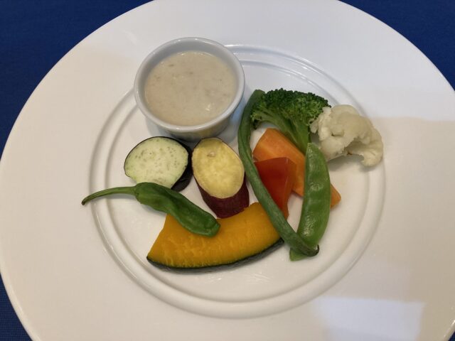 グルテンフリー米粉イタリアン ラ・ヴェリータ野菜のフォンジュ