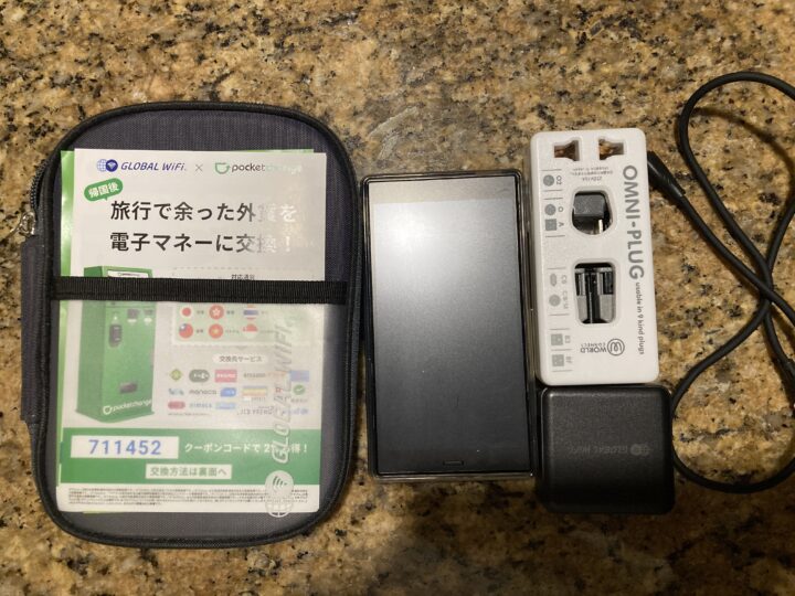 グローバルWiFiレンタル一式