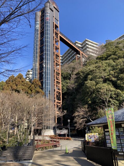 箕面 大江戸温泉物語エレベーター