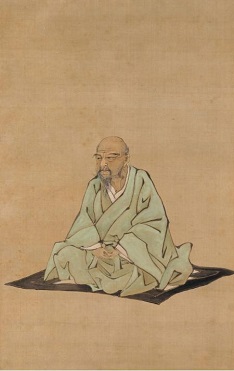 久保田米僊「伊藤若冲像」