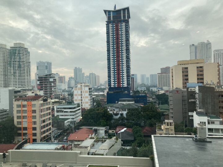 シェラトン・マニラベイ部屋からの風景