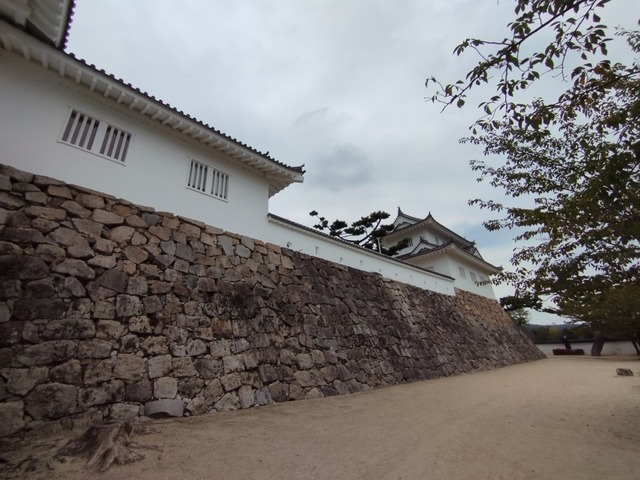 福山城の塀