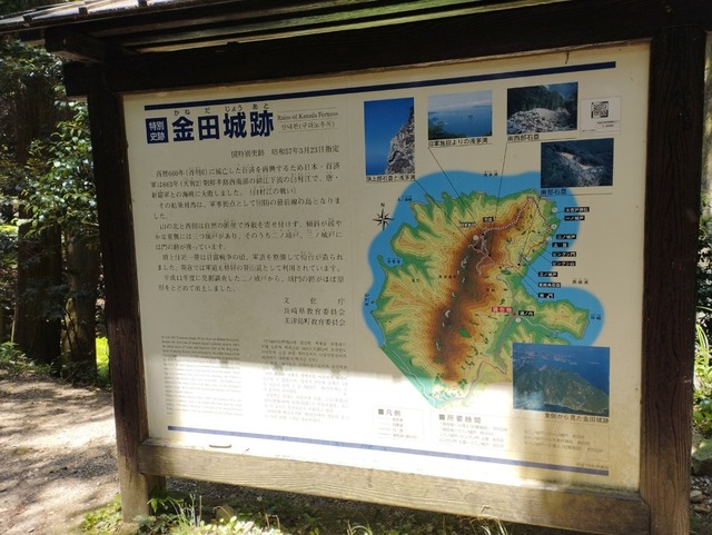 登山口看板