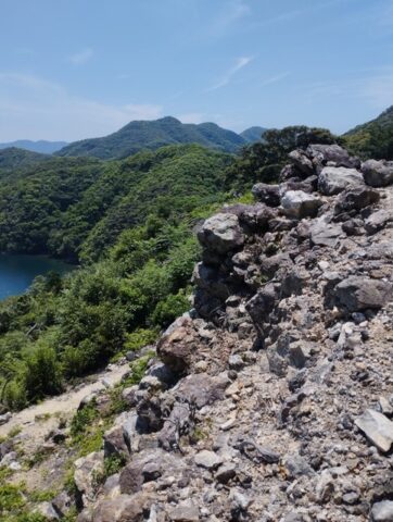 崖だ