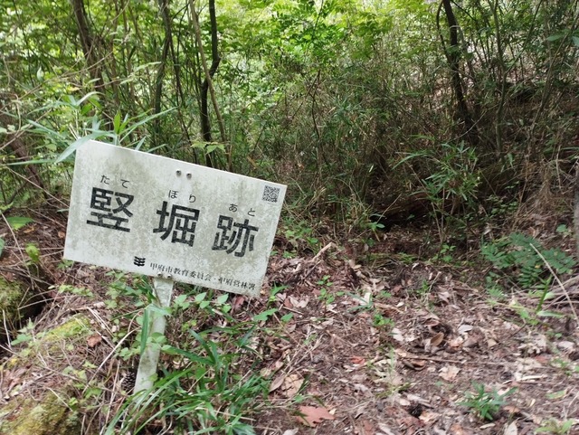 堅堀跡