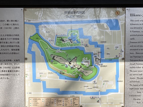 彦根城 ～場内図